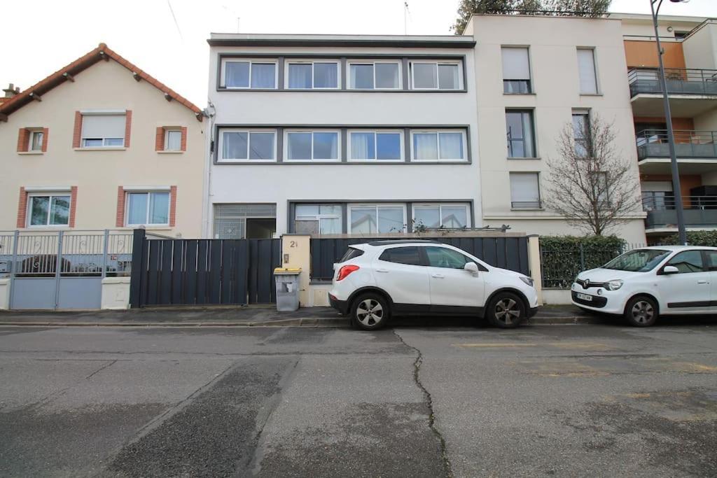 Escale-Marne Fr - 102 - Free Parking - Free Luggage Storage - All Equipped - Linen Included - Washing Machine - 10Mn Walk Metro 8 - Rer A - Panoramic View - From 1 To 4 Guests Maisons-Alfort Bagian luar foto