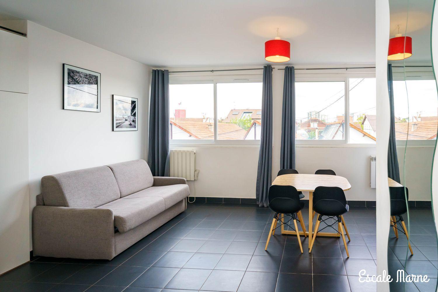 Escale-Marne Fr - 102 - Free Parking - Free Luggage Storage - All Equipped - Linen Included - Washing Machine - 10Mn Walk Metro 8 - Rer A - Panoramic View - From 1 To 4 Guests Maisons-Alfort Bagian luar foto