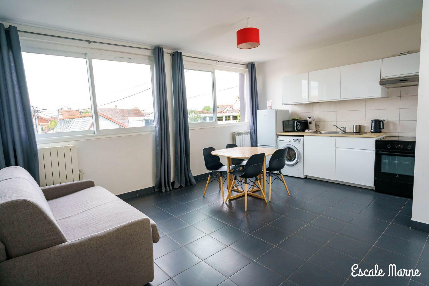 Escale-Marne Fr - 102 - Free Parking - Free Luggage Storage - All Equipped - Linen Included - Washing Machine - 10Mn Walk Metro 8 - Rer A - Panoramic View - From 1 To 4 Guests Maisons-Alfort Bagian luar foto