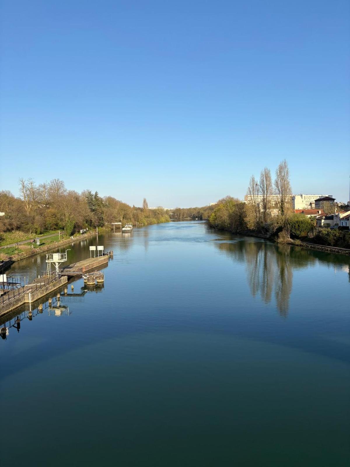 Escale-Marne Fr - 102 - Free Parking - Free Luggage Storage - All Equipped - Linen Included - Washing Machine - 10Mn Walk Metro 8 - Rer A - Panoramic View - From 1 To 4 Guests Maisons-Alfort Bagian luar foto